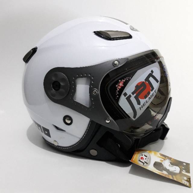 Helm Jpn Momo Pilot putih