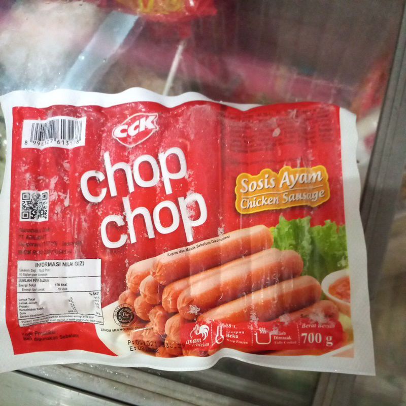 

Sosis chop chop 700gram sosis ayam