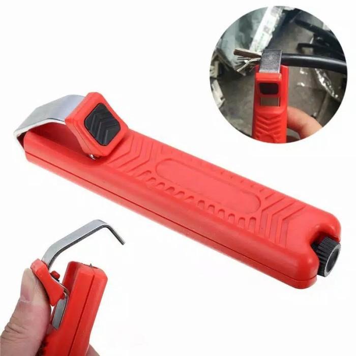 

Holder | [Cod] Alat Pengupas Kabel / Cable Stripping Knife 8-28Mm