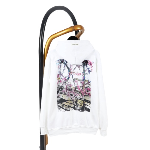 Jaket Sweater Hoodie ESSENTIALS FOG FLOWER – White Edition Fashion Trendy Casual Pria Good Brand Quality Stylish