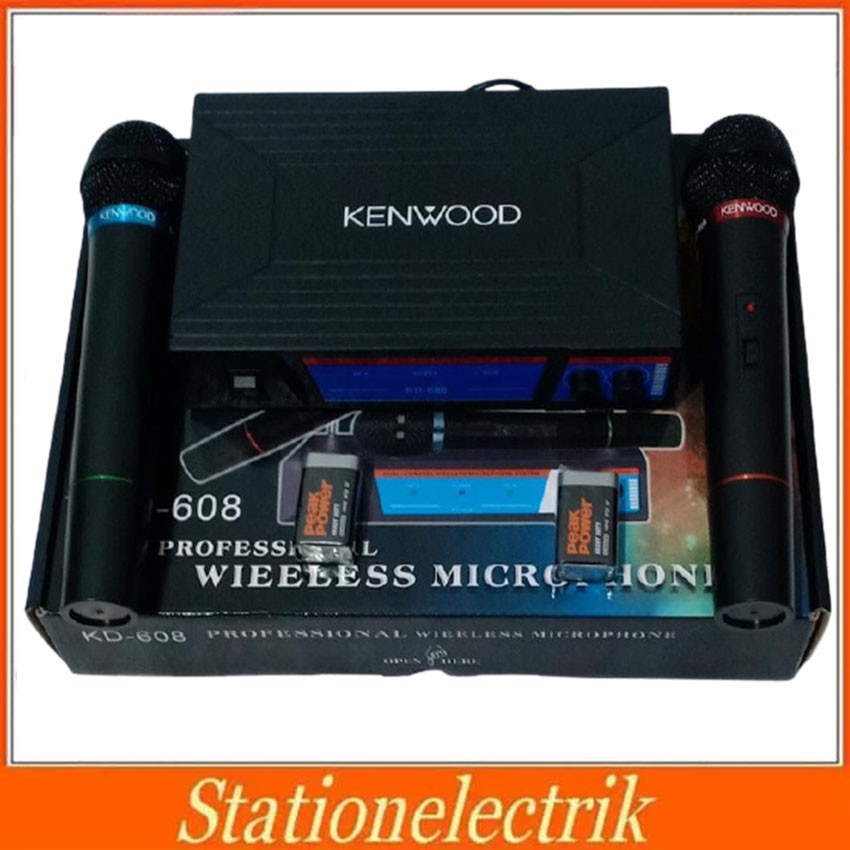 Kenwood KD-608 Microphone Wireless Suara Lantang