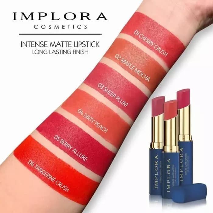 IMPLORA INTENSE MATTE LIPSTICK LONG LASTING FINISH