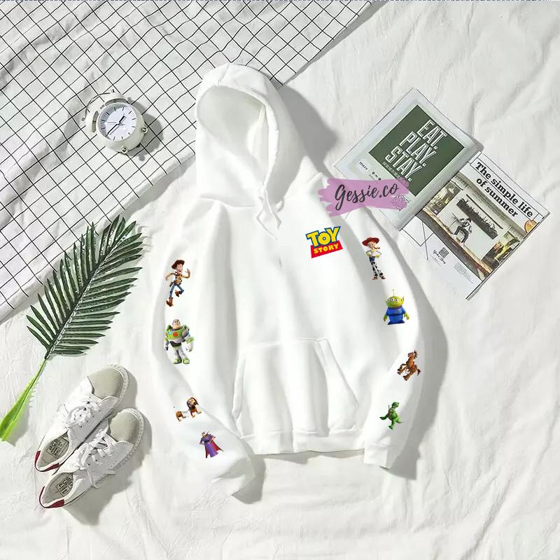 HOODIE SWEATER TOY STORY UNISEX  KUALITAS ORIGINAL SIZE M-XXL // HOODIE KARTUN // SWEATER TOY STORY