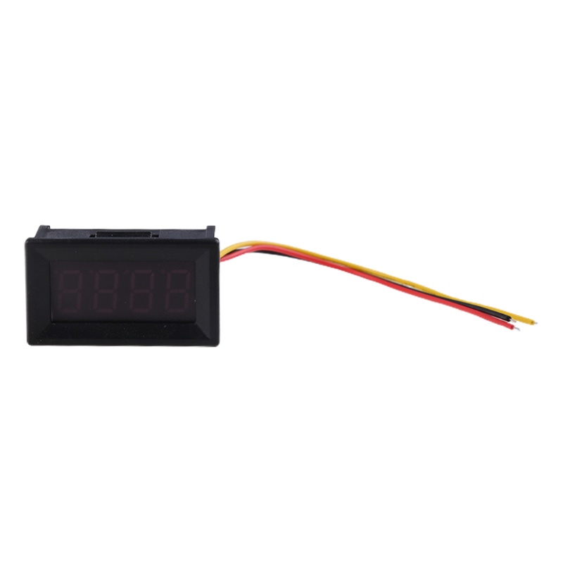 Mary Voltmeter Digital Multifungsi 4 Digit Display Panel Meter 3 Kabel DC 0-99.99V (100V)