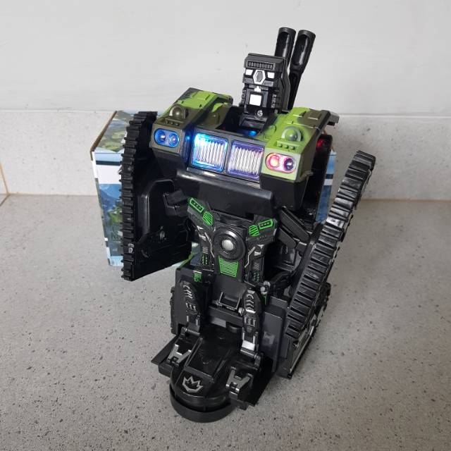 Mainan Mobil Tank Warrior Robot - Mainan Mobil Tank Robot