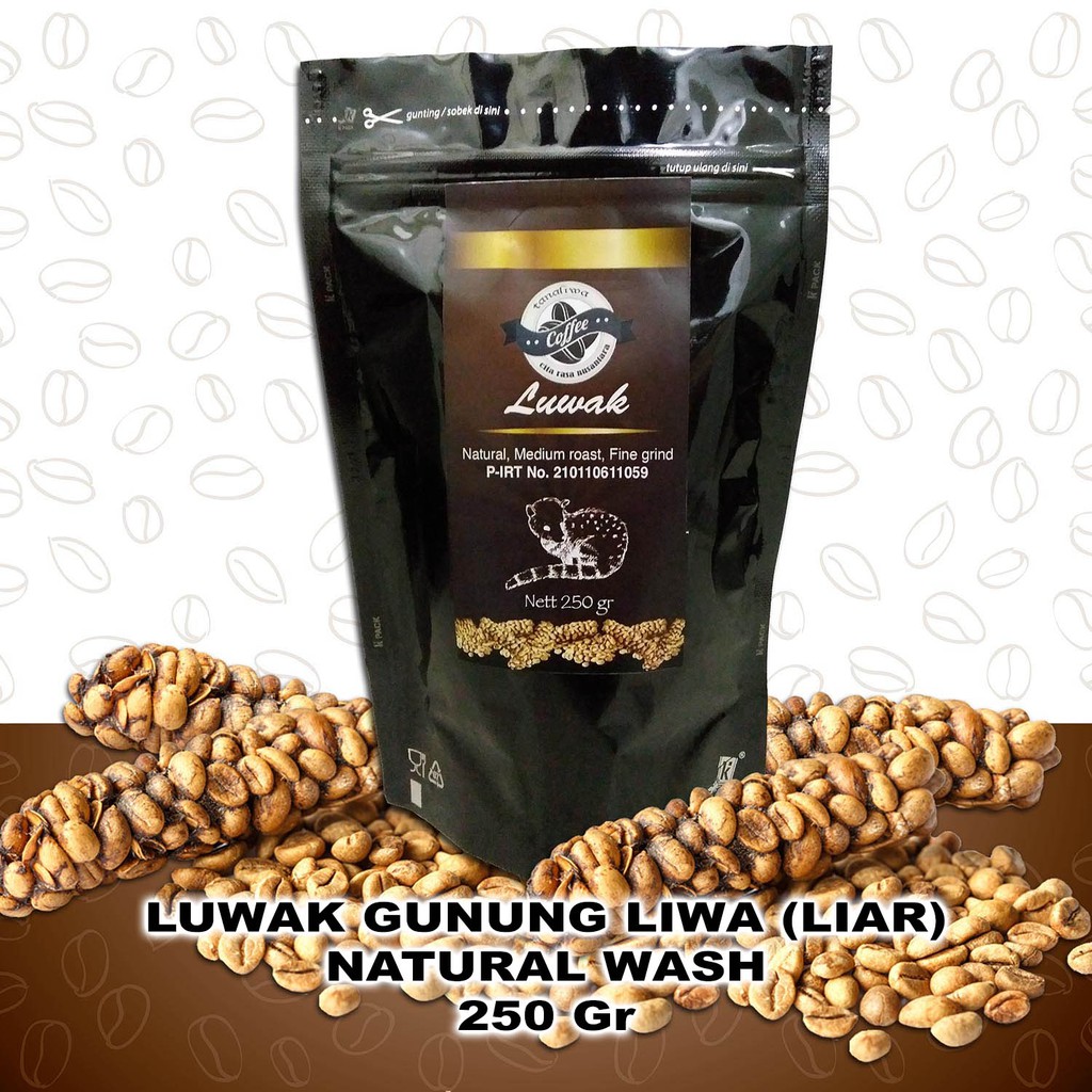 

Kopi Luwak Roasted 250gr
