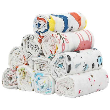 (Pimenova) Kain Bedong Aneka Motif / bedong bayi / kain bedong bayi / kain muslin bayi /swaddle.