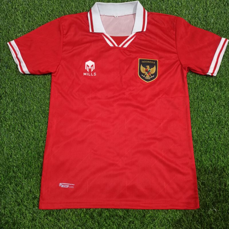 Jual Jersey Bola Timnas Indonesia Home 2022 2023 Printing | Shopee ...