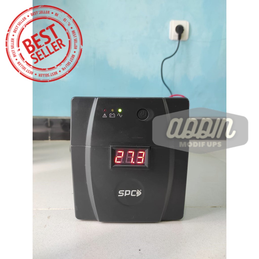 UPS Modif SPC 1200VA 24V Modifikasi Timer & Cooling Fan ADDIN Modif UPS