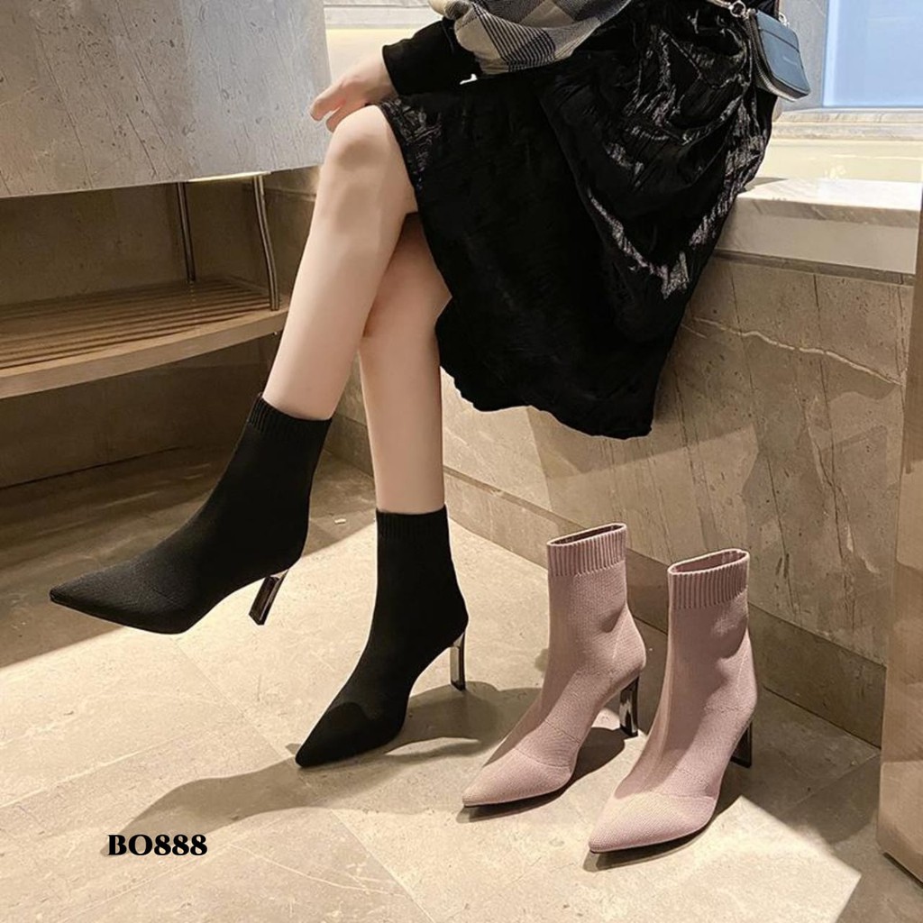 PRF SEPATU HEELS BOOTS KOREA BO888