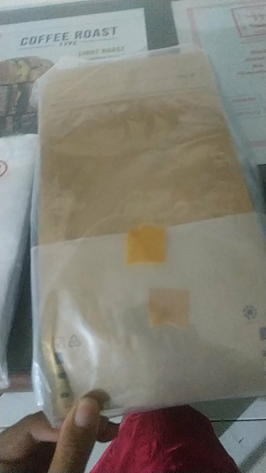 Standing Pouch Alumunium Foil Klip / Clip 500 G Full Gold  Emas 14x23 Promo Isi 100