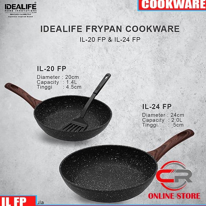 Promo Idealife - Frypan Cookware - Panci Penggorengan