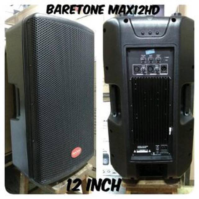 Speaker aktif Baretone max 12hd original 12 inch baretone max12hd harga 1 set