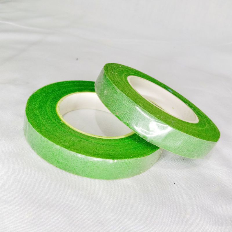 Floral tape isolasi selotip daun hijau tua