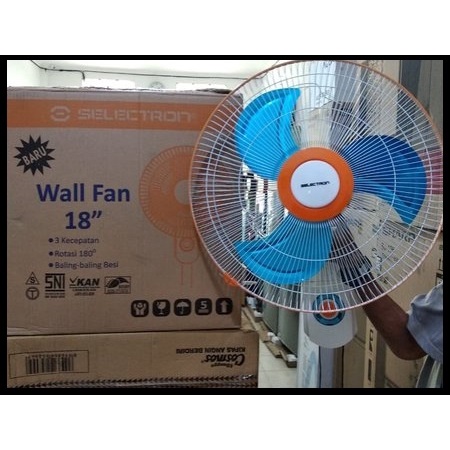 KIPAS ANGIN DINDING WALL FAN BALING BESI 18 INCH SELECTRON MURAH