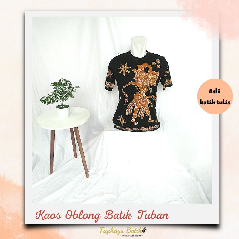 kaos tshirt batik Tuban pria atasan pekalongan jogja