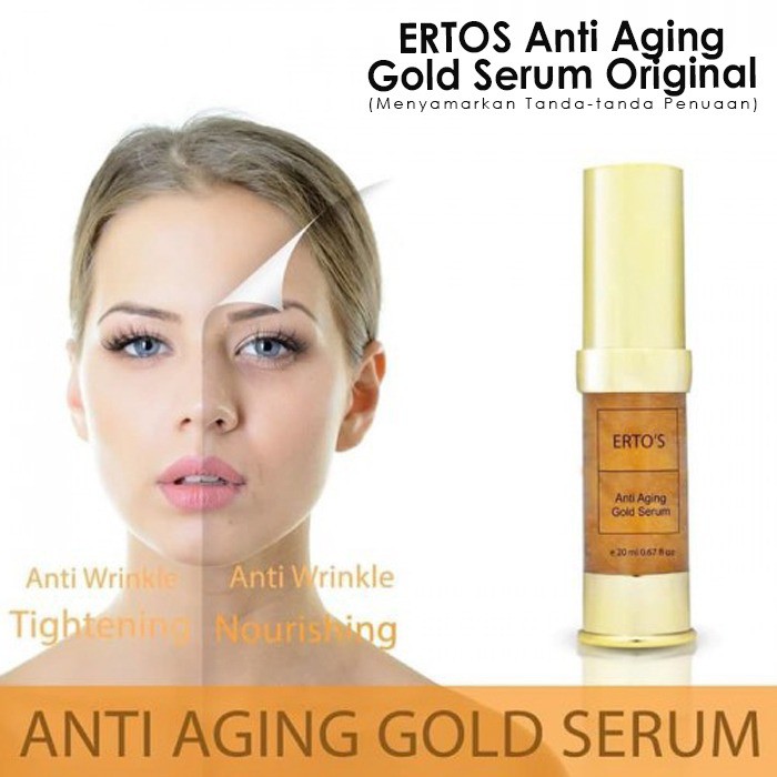 ERTOS Anti Aging Gold Serum Original BPOM 100% / ERTO'S   by AILIN