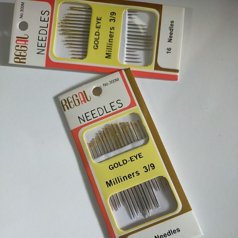 JG - JARUM JAHIT TANGAN REGAL NEEDLES / JARUM 3/9 / JARUM 1/5