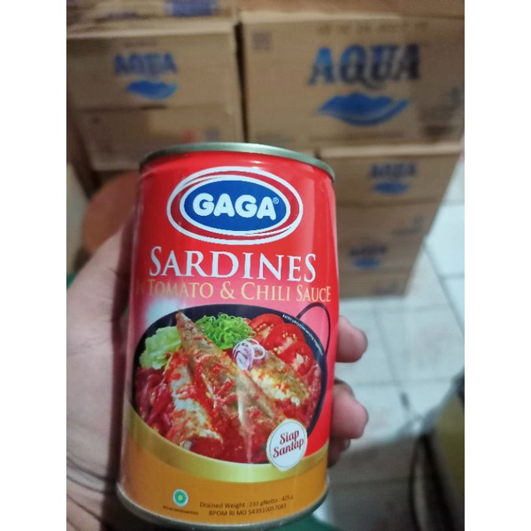 GAGA SARDEN CHILI SAOS & TOMATO 1 KALENG BESAR