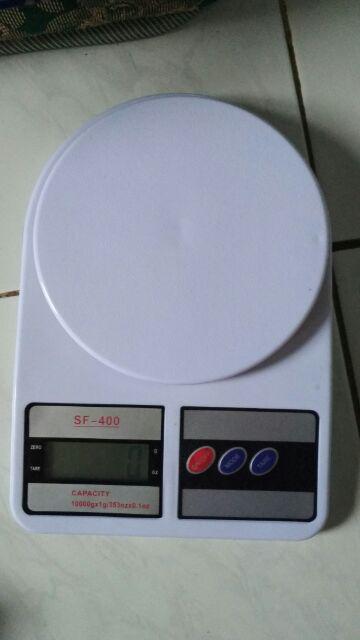 Timbangan Digital Dapur Sf 400 10kg / Electronic Kitchen Scale