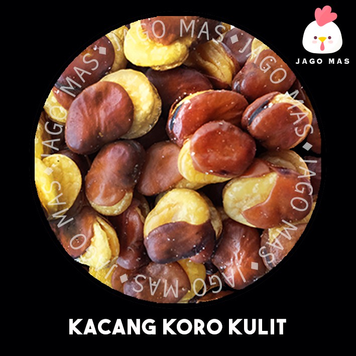 

JAGO MAS Kacang Koro Kulit (Broad Beans) Grosir Kiloan 100 250 500 1000 GRAM GR 1 KG