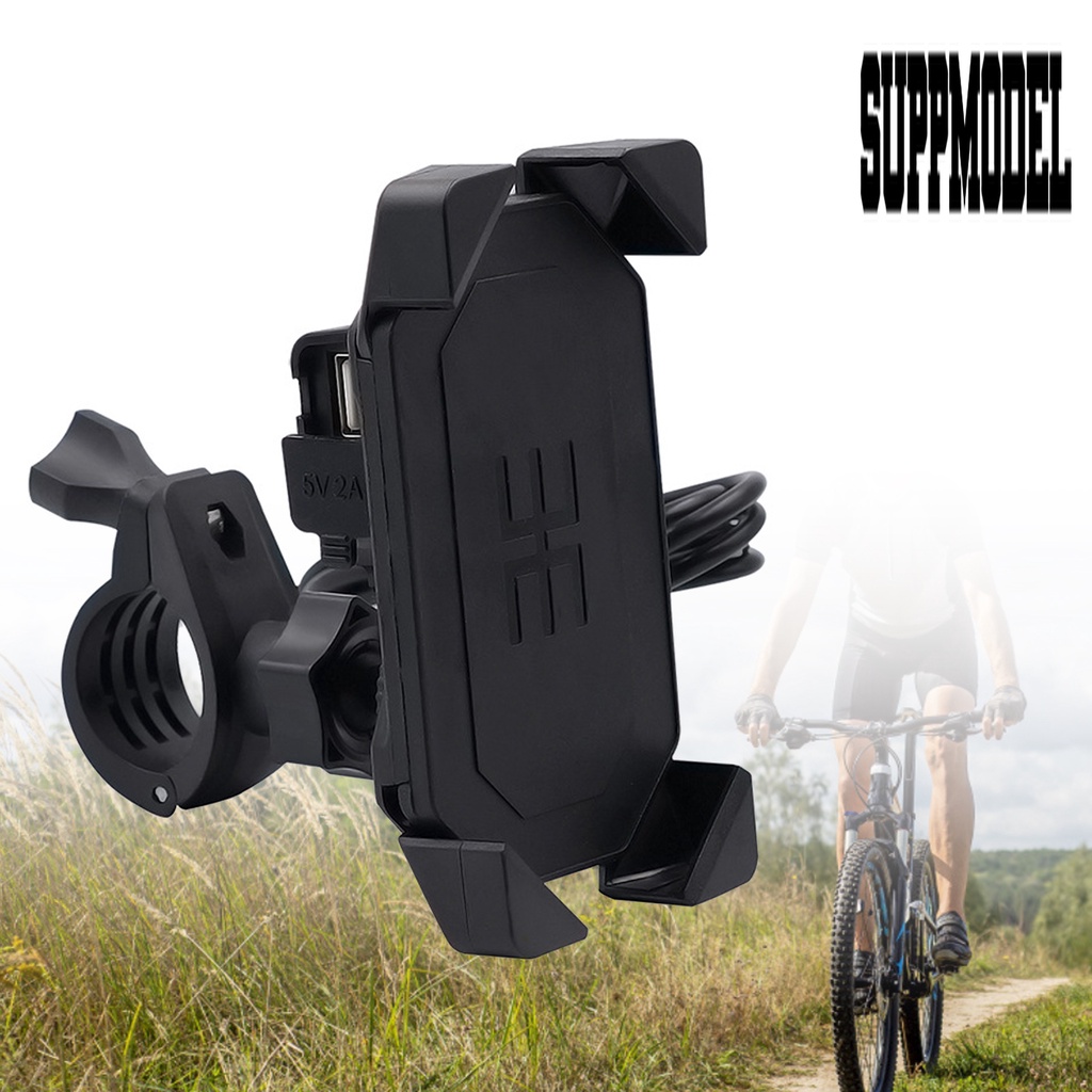 Stand Holder Handphone Anti Goyang Tahan Lama Untuk Stang Motor