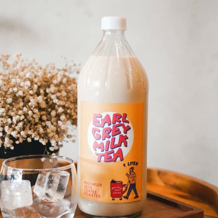 

(BISA COD) EARLGREY MILK TEA - 1 LITER
