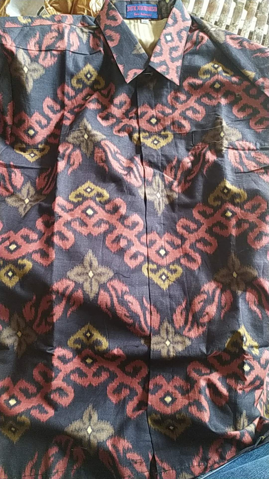 Kemeja Batik Ndoromesem Lengan Panjang Prabu Kasmaran Katun Halus Baturaden