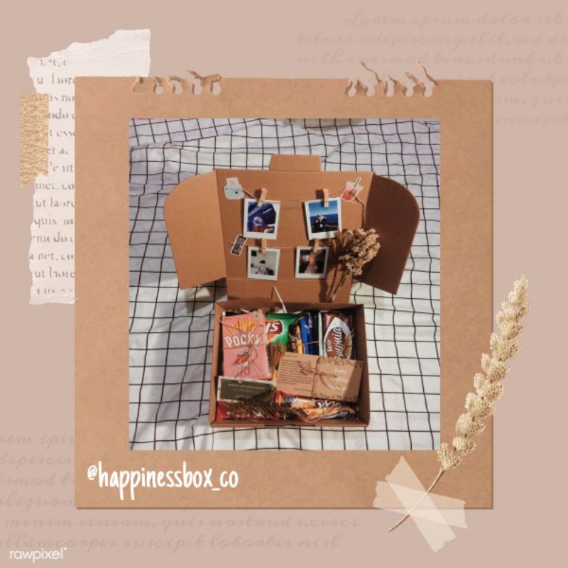 

SNACK BOX REGULER + 4 POLAROID