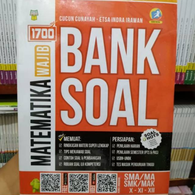 Buku 1700 Bank Soal Matematika Wajib Sma Kelas 1 2 3 Shopee