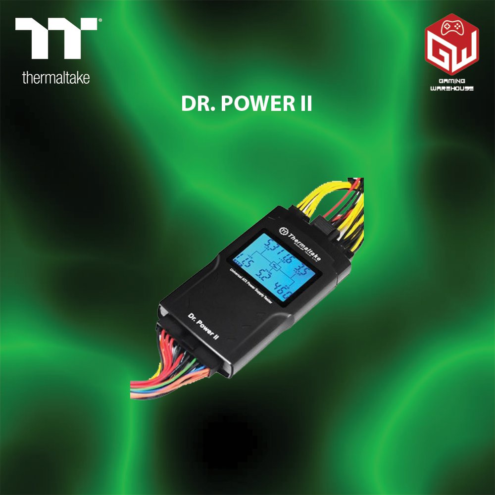 Thermaltake Dr Power II - PSU Tester | Power 2 Power Supply Test Dr. Power 2