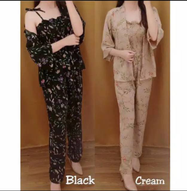 winsstore85 Jumpsuit 2in1 jumpsuit Alisa jumpsuit setelan jumsuit set