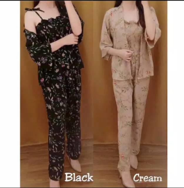 winsstore85 Jumpsuit 2in1 jumpsuit Alisa jumpsuit setelan jumsuit set