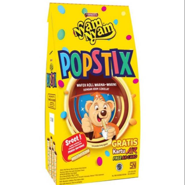 

NyamNyam Popstix Chocolate 48g