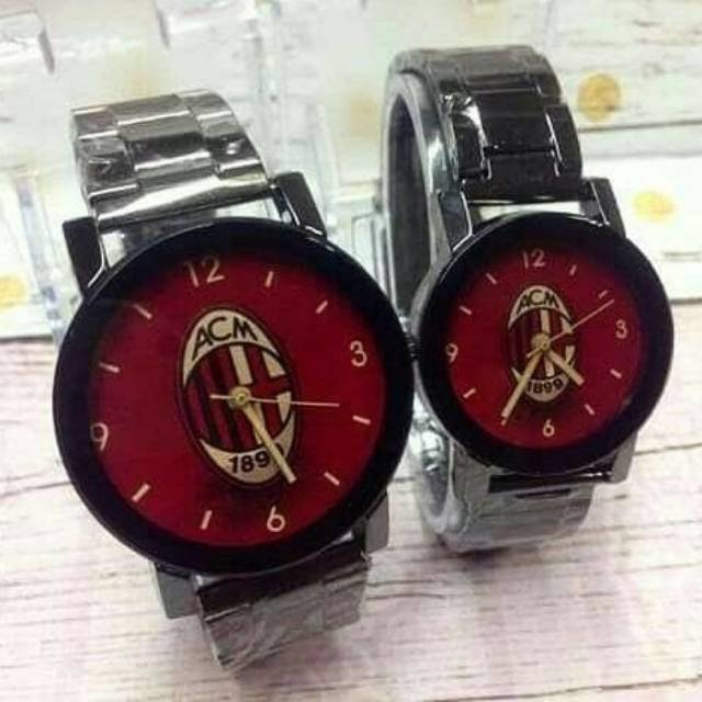 Jam Tangan Couple AC Milan