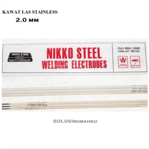 Per Kilo Kawat Las Stainless 2.0 NIKKO STEEL NSN 308 Elektroda 2.0
