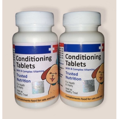 Conditioning Tablet with B complex vitamin/ vitamin kucing dan anjing