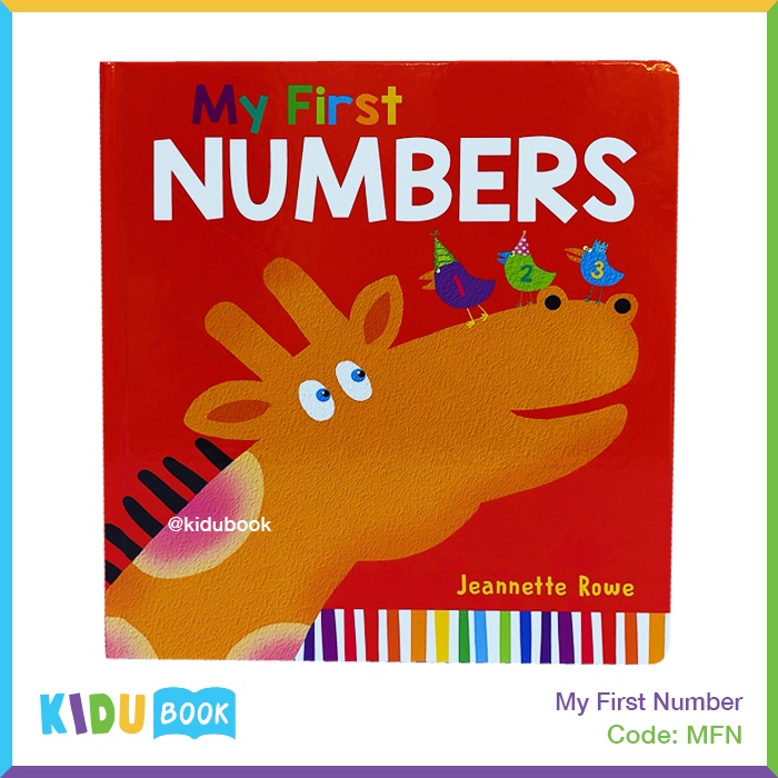 Buku Bayi dan Anak My First Number Kidu Baby