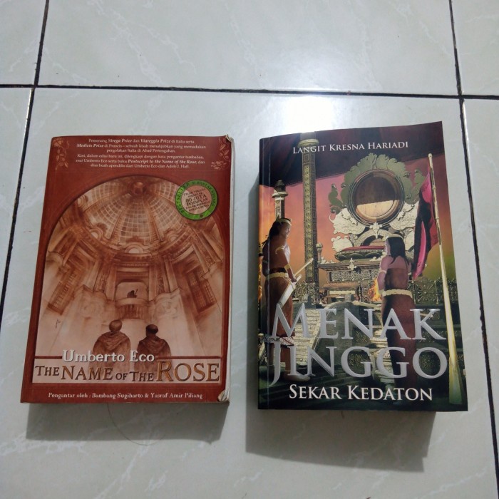 Buku Novel Umberto Eco Atau Langit Kresna Hariadi Ori Asli Gramedia