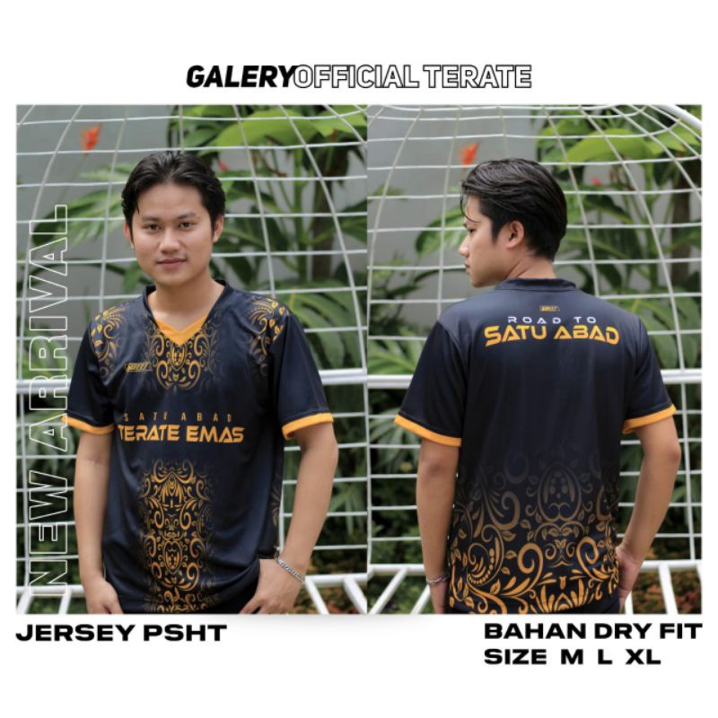 JERSEY TERATE EMAS JERSEY PSHT SATU ABAD JARSEY TERATE EMAS SATU ABAD