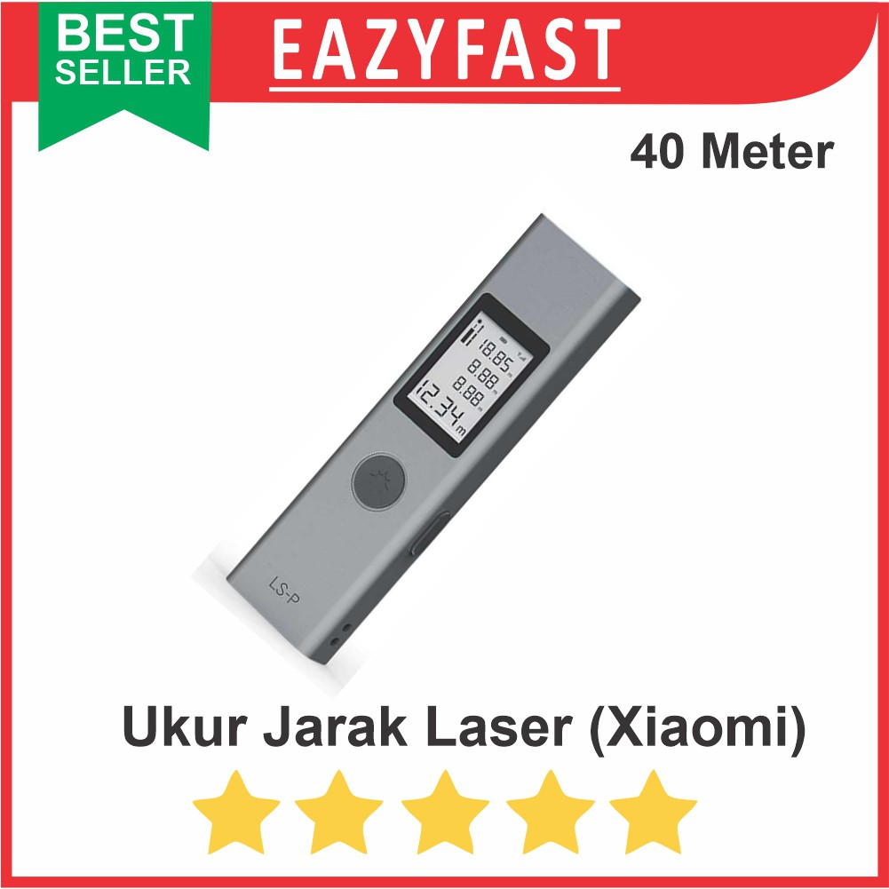 Xiaomi Atuman Meteran Laser Distance Meter Range Finder Ukur Tembak