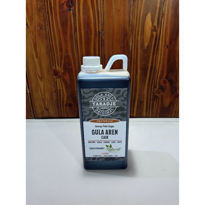 

GULA AREN CAIR Taradje (Arenga Palm Sugar) 1 liter, KUALITAS SUPER