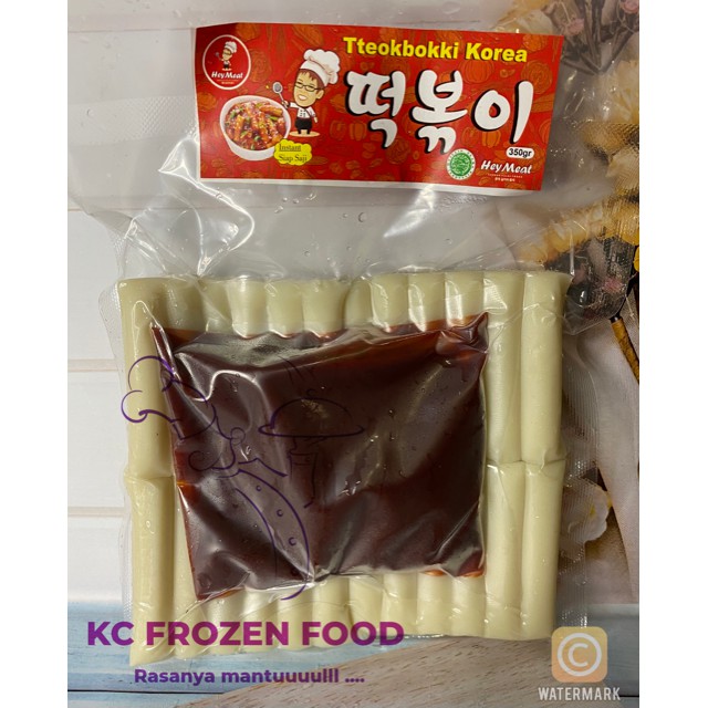 

KC Frozen - Tteokbokki Instant Halal / Makanan Korea / Cemilan Korea