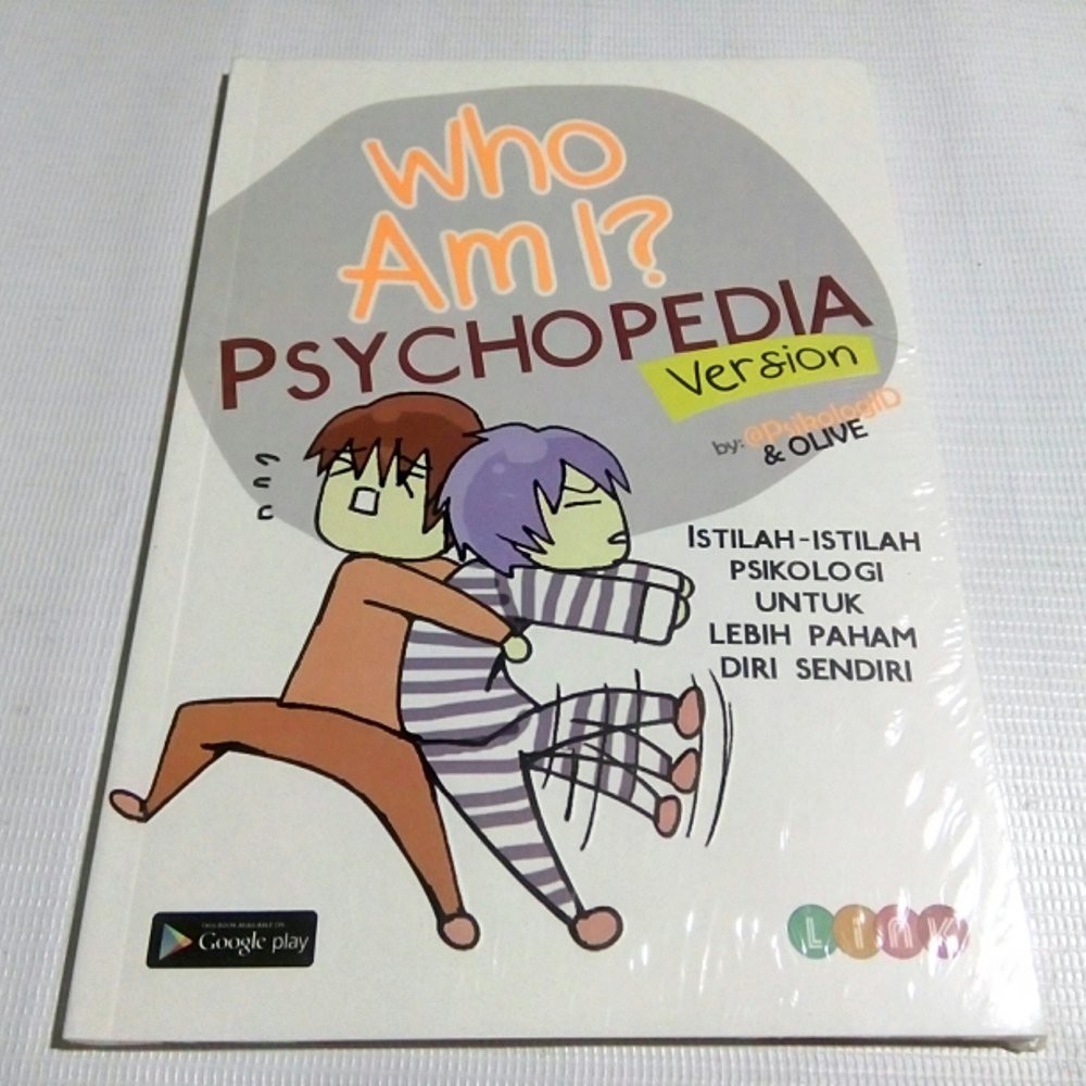 

buku WHO AM I PSYCHOPEDIA VERSION