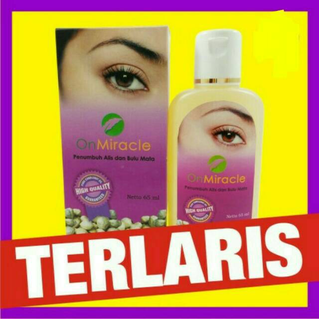 Penumbuh Alis Pelebat Alis dan Bulu Mata Alami, Serum Alis dan bulu mata Miracle