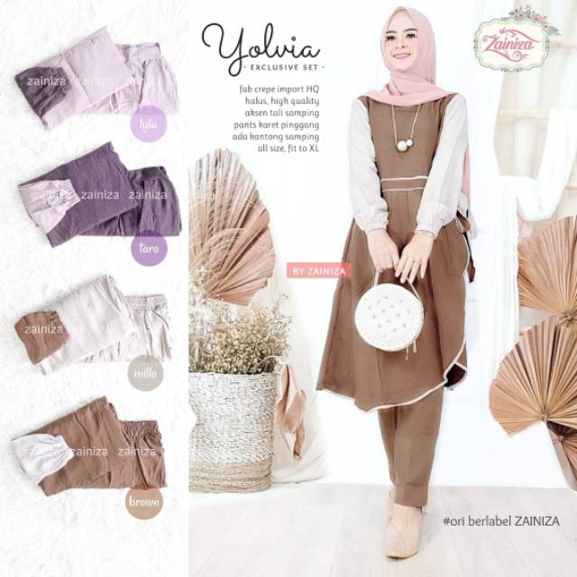 Yolvia Exclusive Set by Zainiza