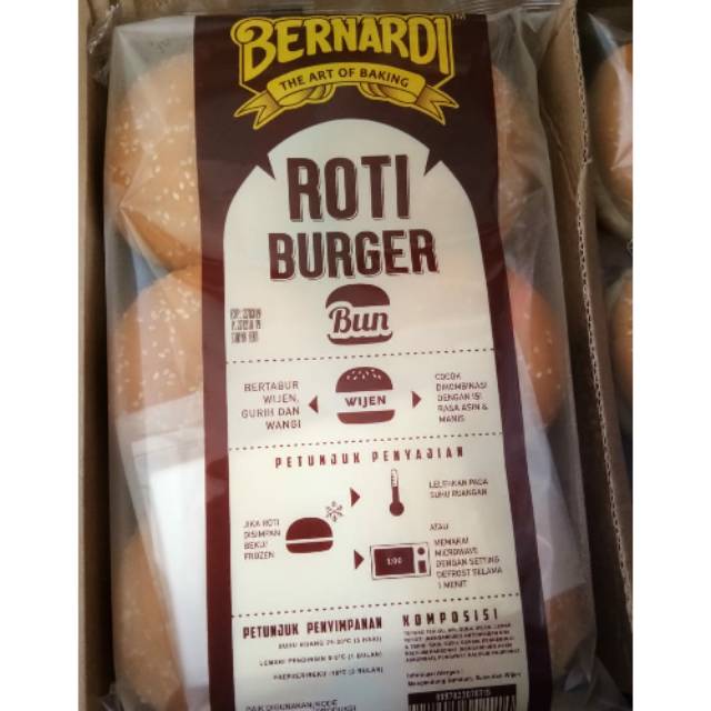 

Roti Burger Wijen Bernardi