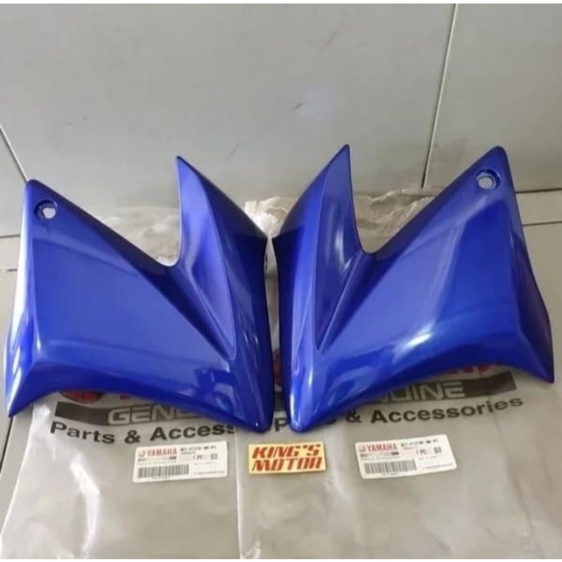 Scoop air sayap tangki kanan kiri yamaha Vixion Old original Biru