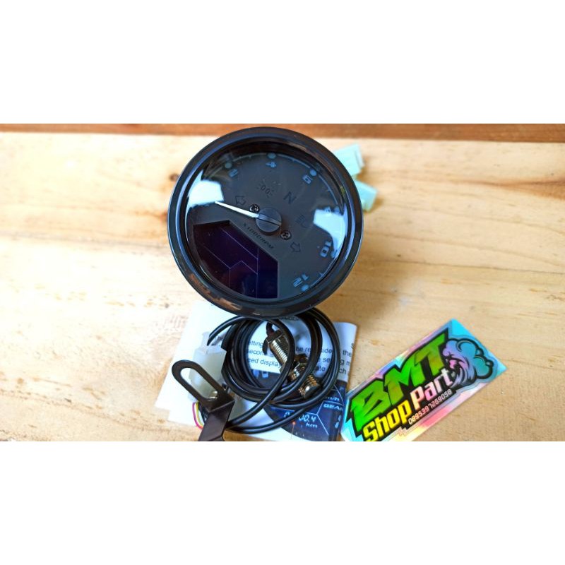 spedometer spedo babon import digital custom pnp vespa px cb gl megapro tiger rx king set sensor-3