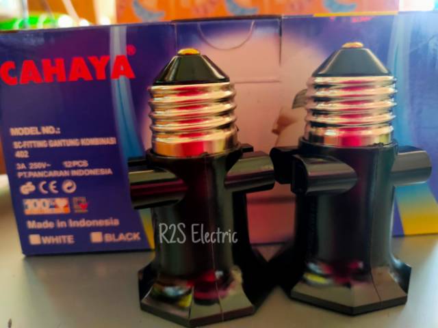 Rumah Lampu Fitting Gantung Kombinasi Cahaya 402-P